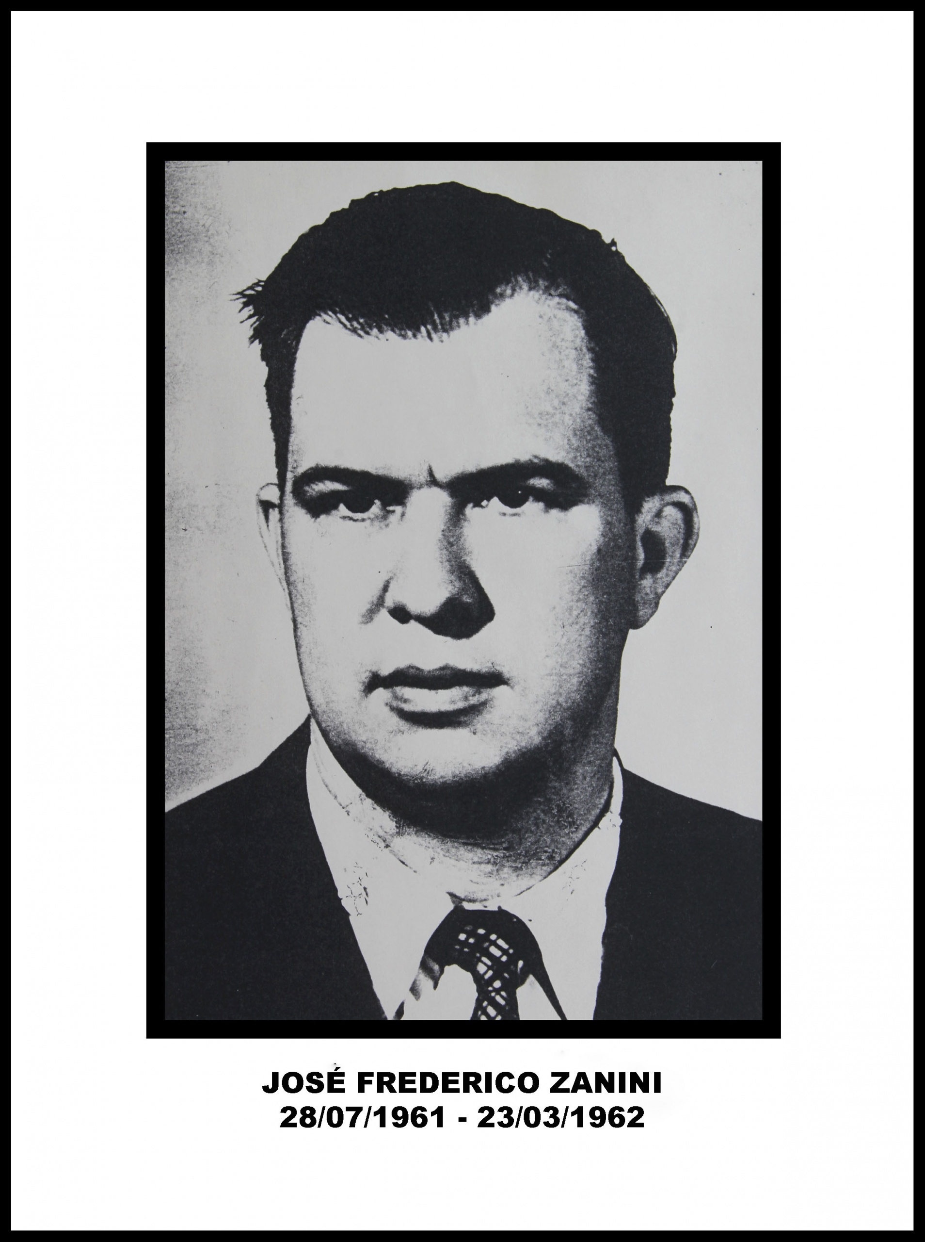 Retrato oficial de José Frederico — Venerável Mestre